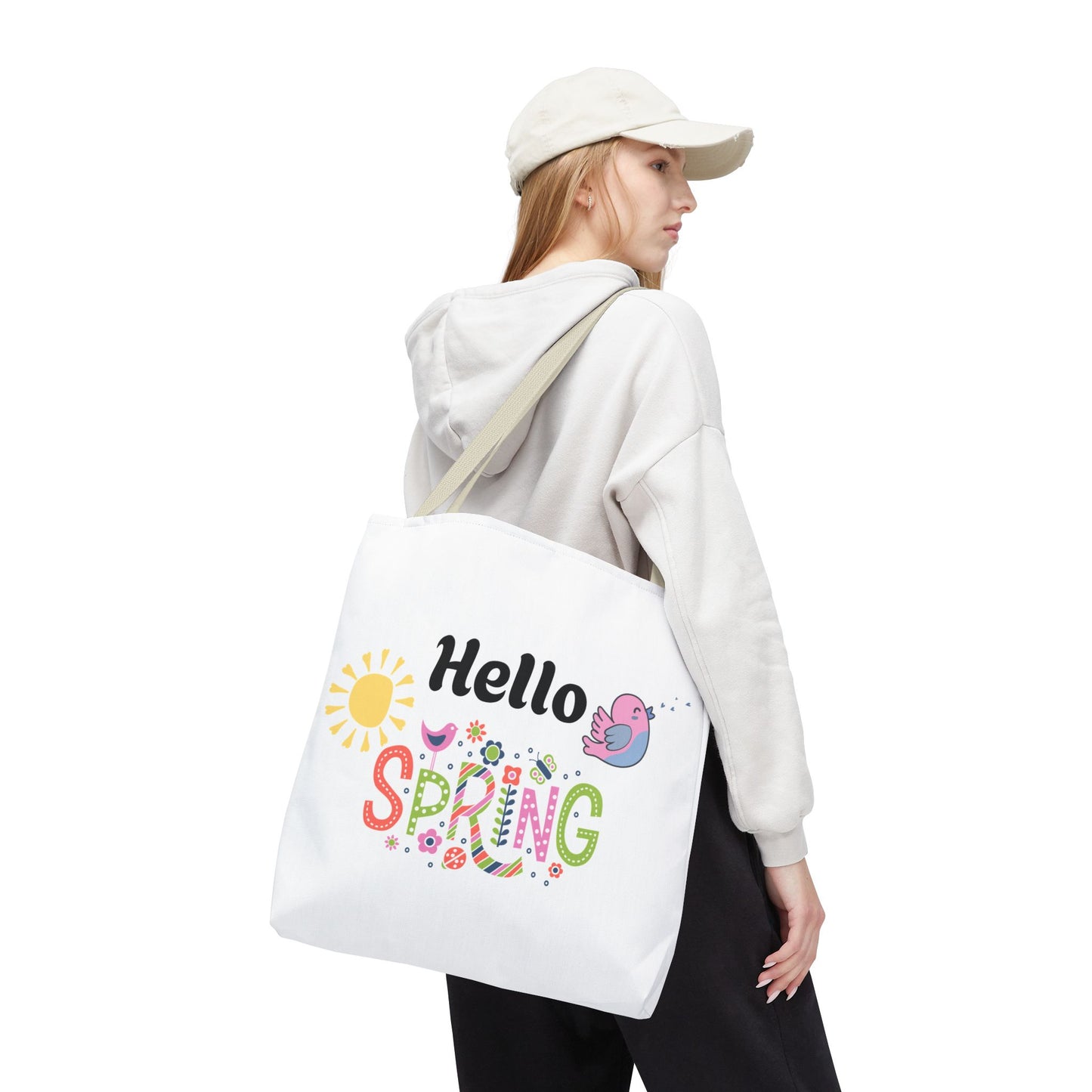 Spring Tote Bag | Hello Spring Tweety Bird