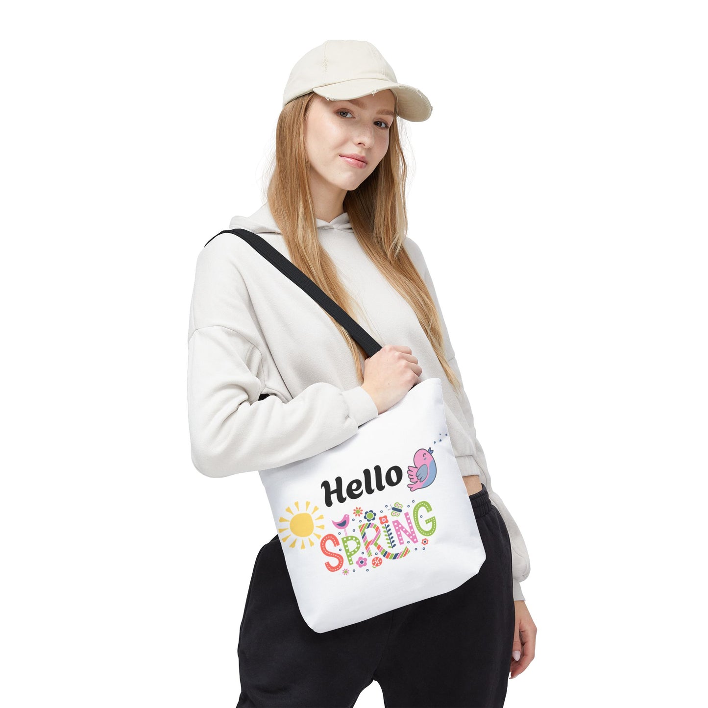 Spring Tote Bag | Hello Spring Tweety Bird
