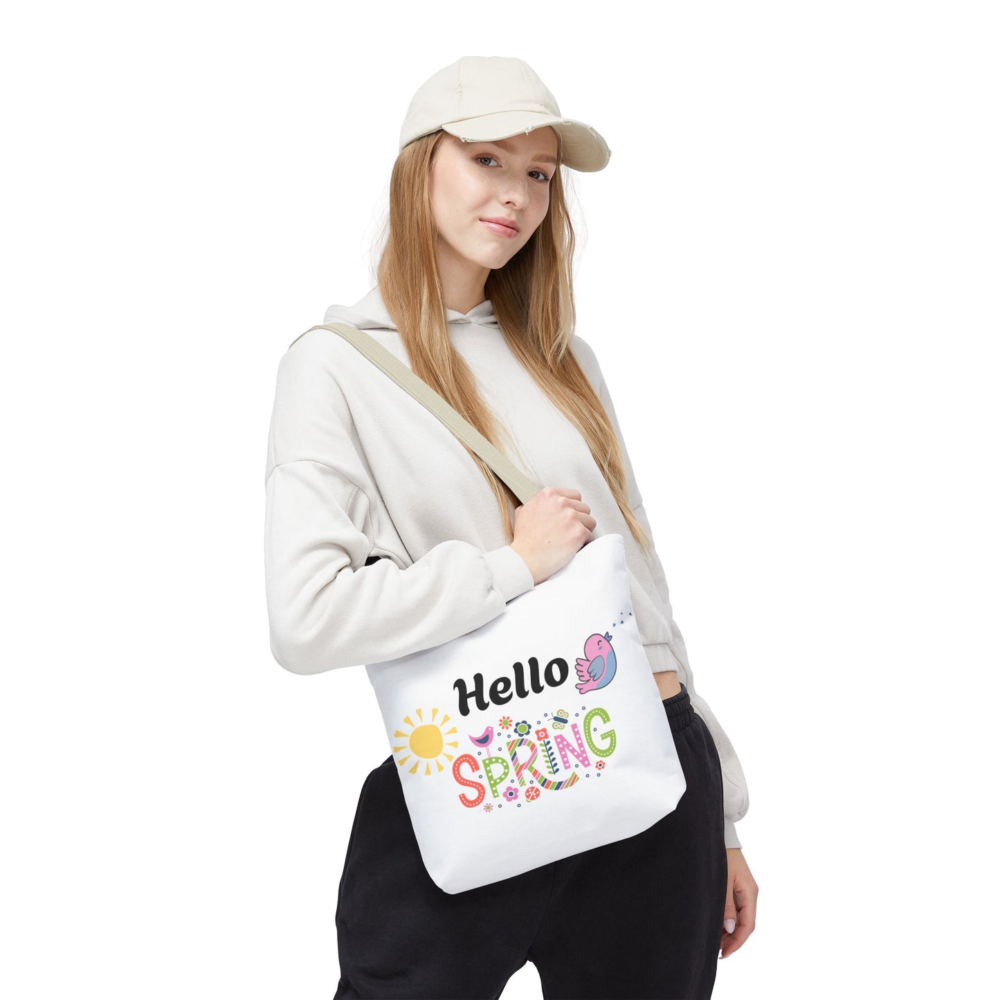 Spring Tote Bag | Hello Spring Tweety Bird