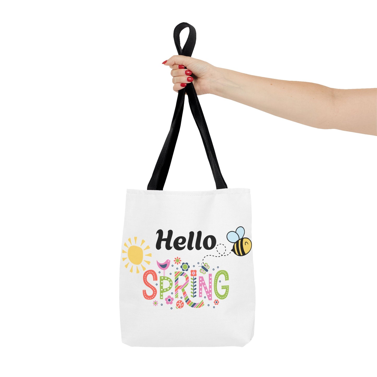 Spring Tote Bag | Hello Spring Bumble Bee