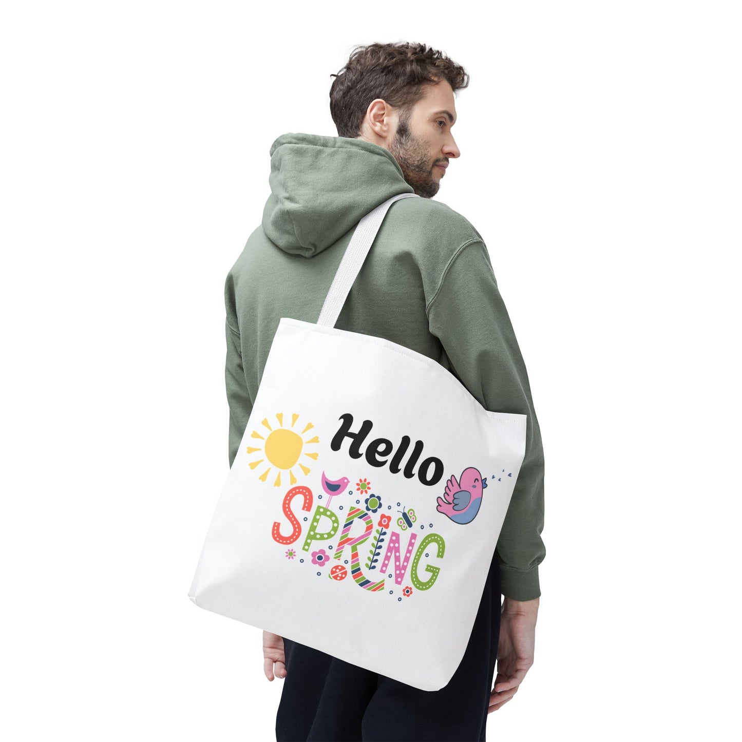 Spring Tote Bag | Hello Spring Tweety Bird