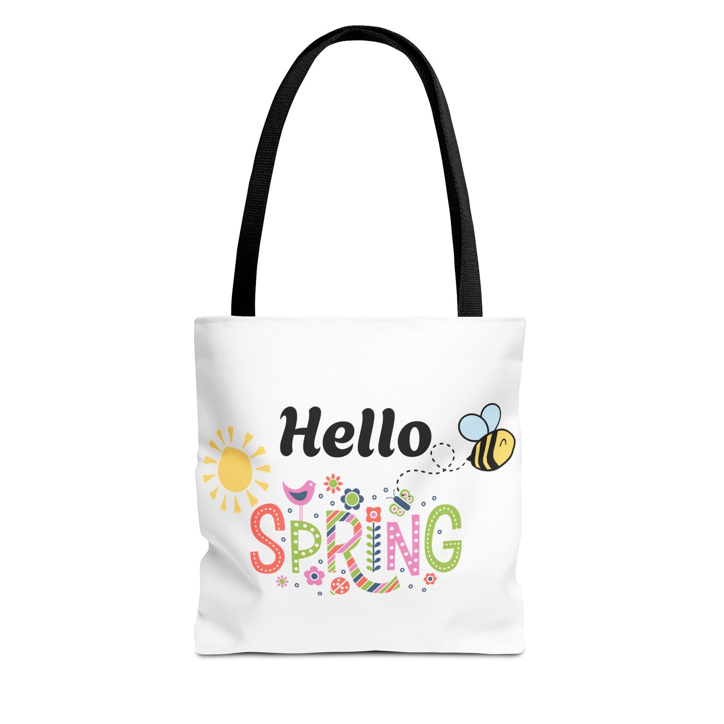 Spring Tote Bag | Hello Spring Bumble Bee