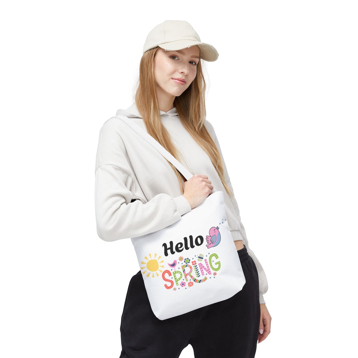 Spring Tote Bag | Hello Spring Tweety Bird