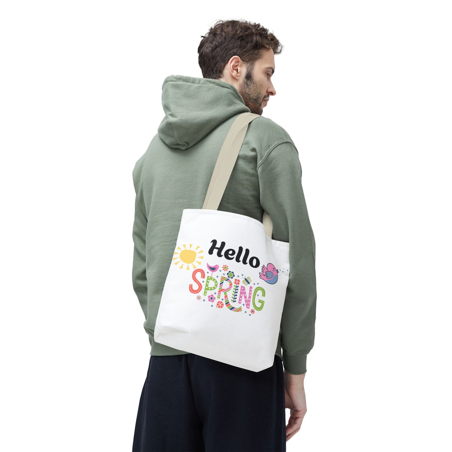 Spring Tote Bag | Hello Spring Tweety Bird