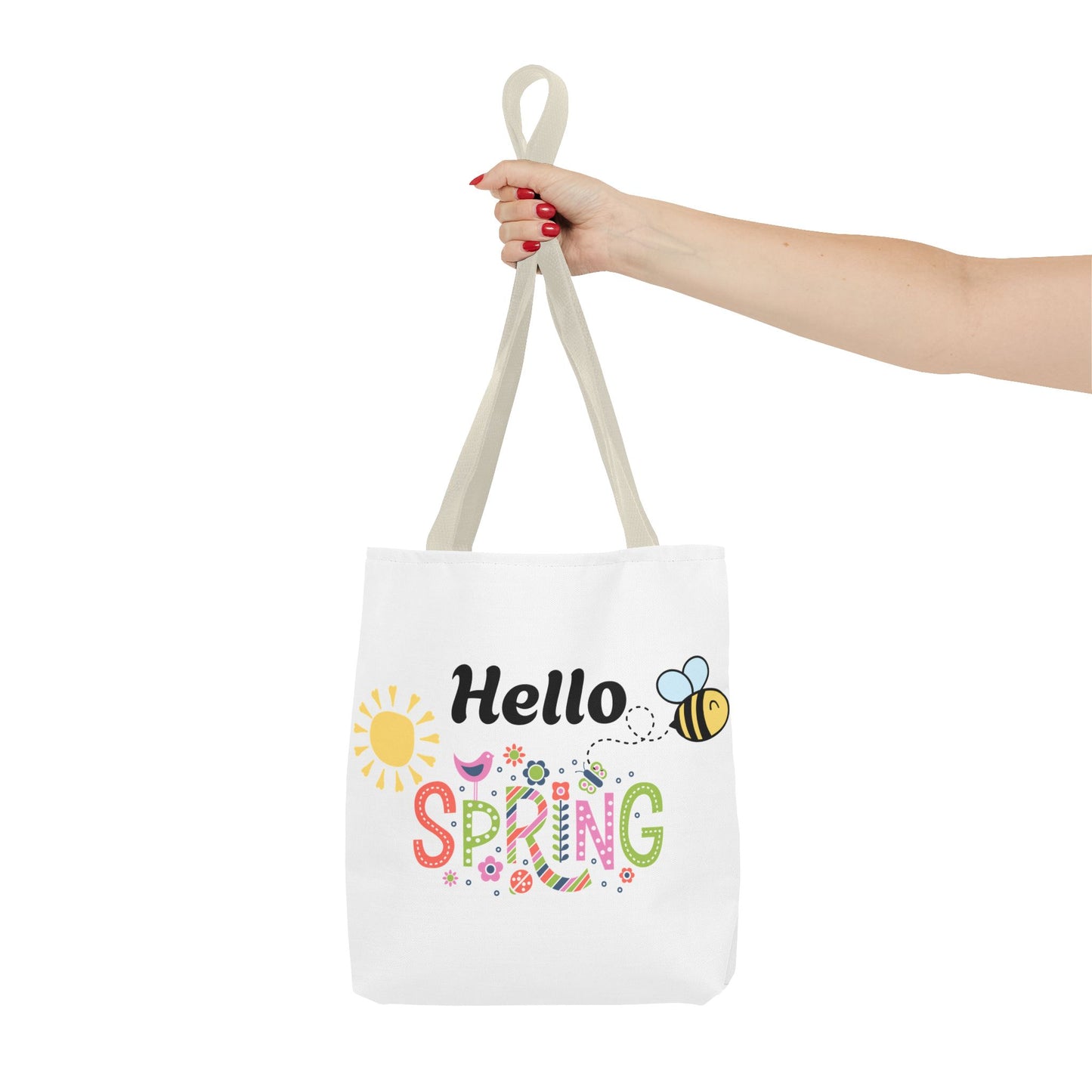 Spring Tote Bag | Hello Spring Bumble Bee