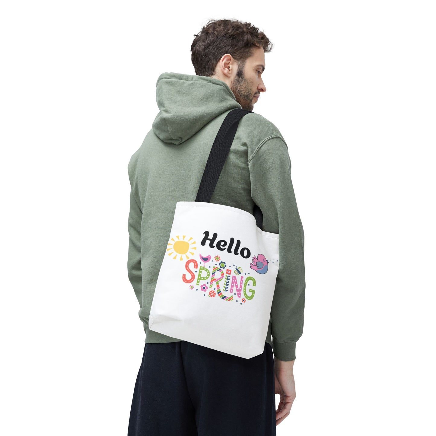 Spring Tote Bag | Hello Spring Tweety Bird