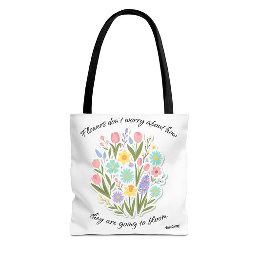 Spring Tote Bag | Flowers in Bloom