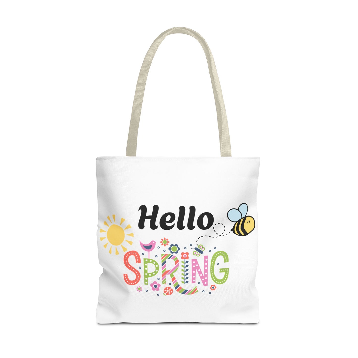 Spring Tote Bag | Hello Spring Bumble Bee