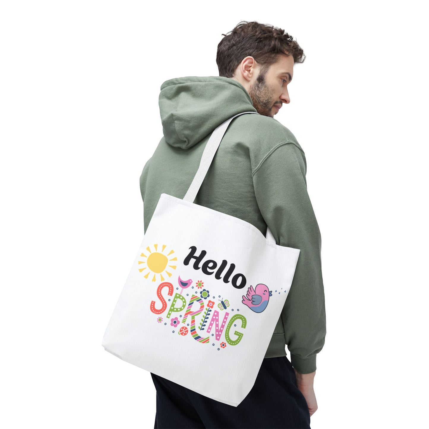 Spring Tote Bag | Hello Spring Tweety Bird
