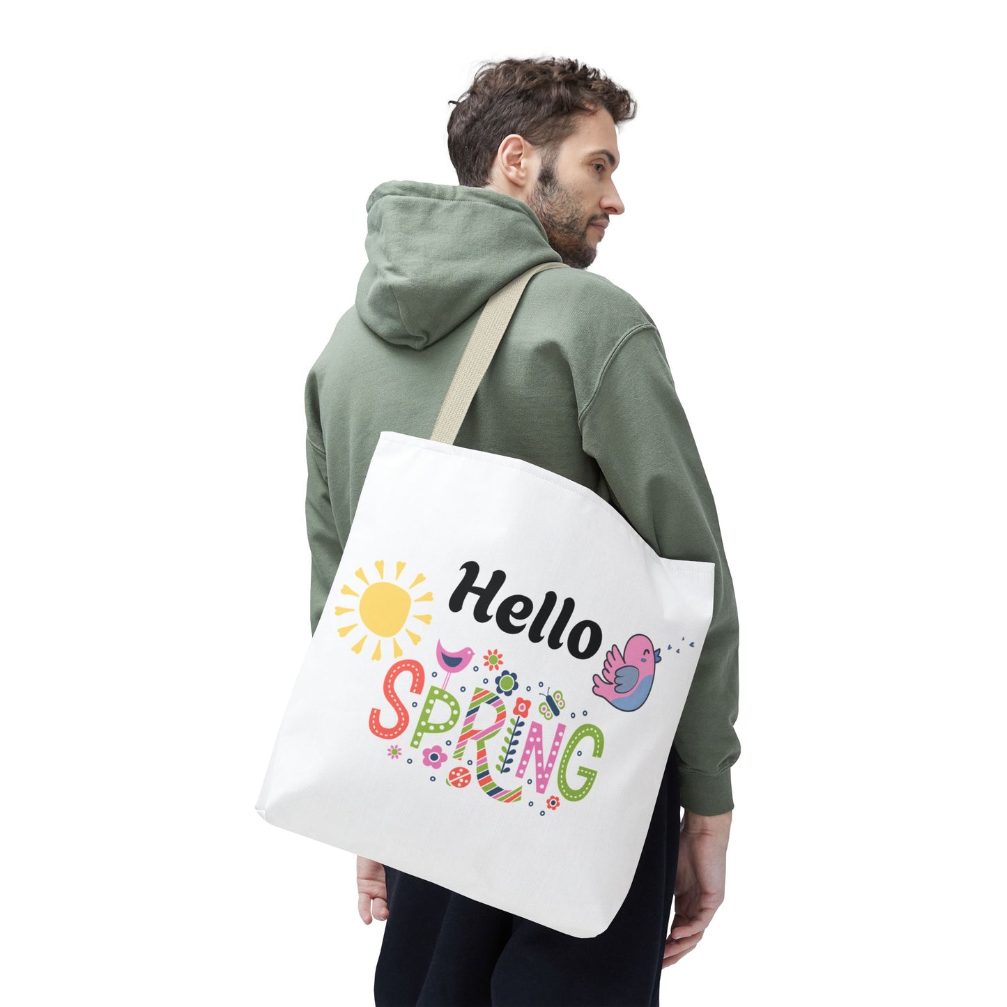 Spring Tote Bag | Hello Spring Tweety Bird